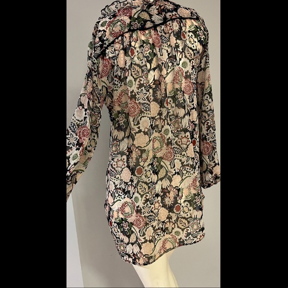 ZARA Basic bohemian top - Picture 6 of 7